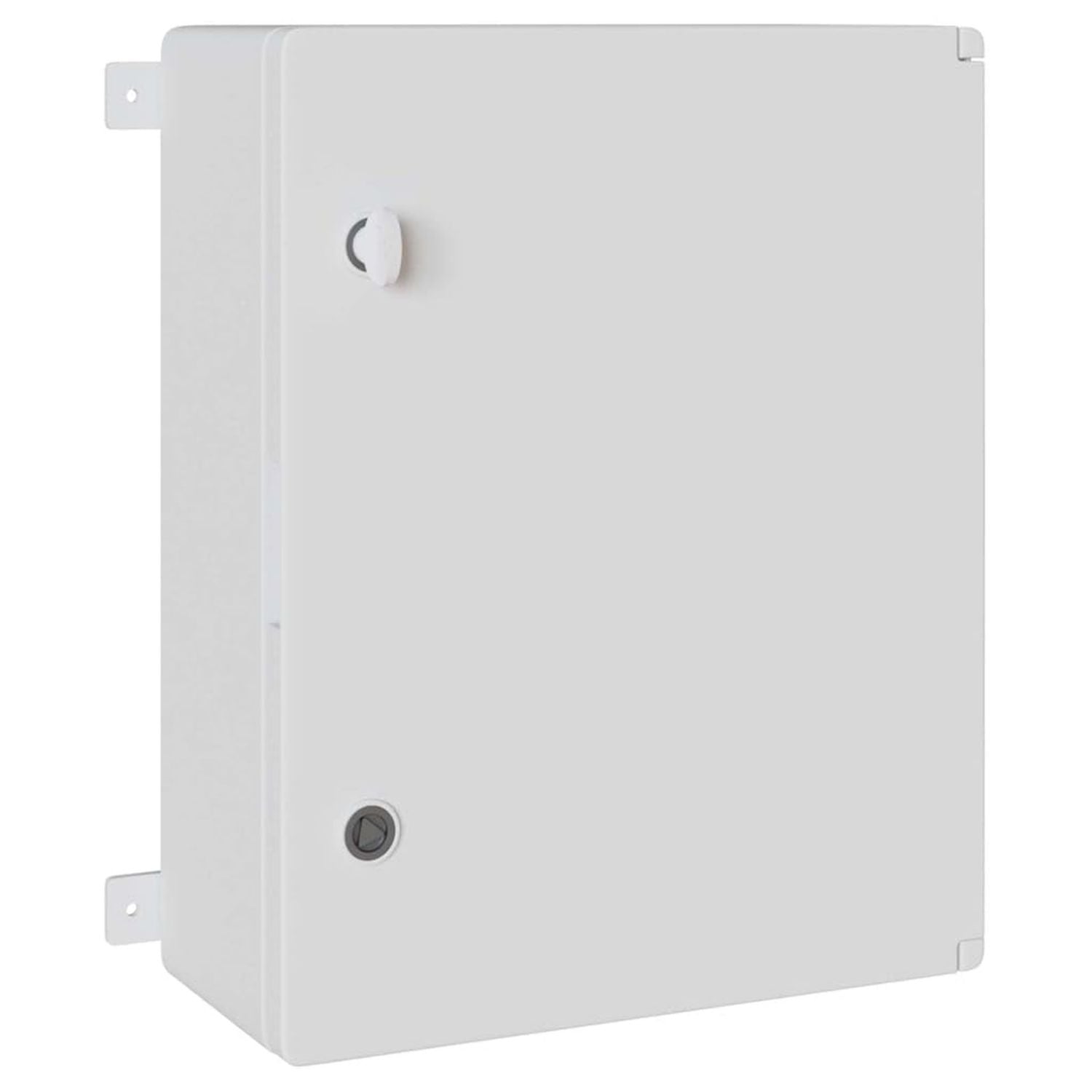 Armadietto di controllo 47 24 50 cm in plastica ABS robusto alloggiamento vuoto x x grigio per officina e esterni resistente alle intemperie