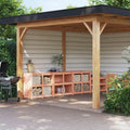 Armadio Generico da Giardino e cm in PP Mobili Armadietti e portaoggetti Armadietti e stipi 151820 102 x 37 x 84 Grigio Nero
