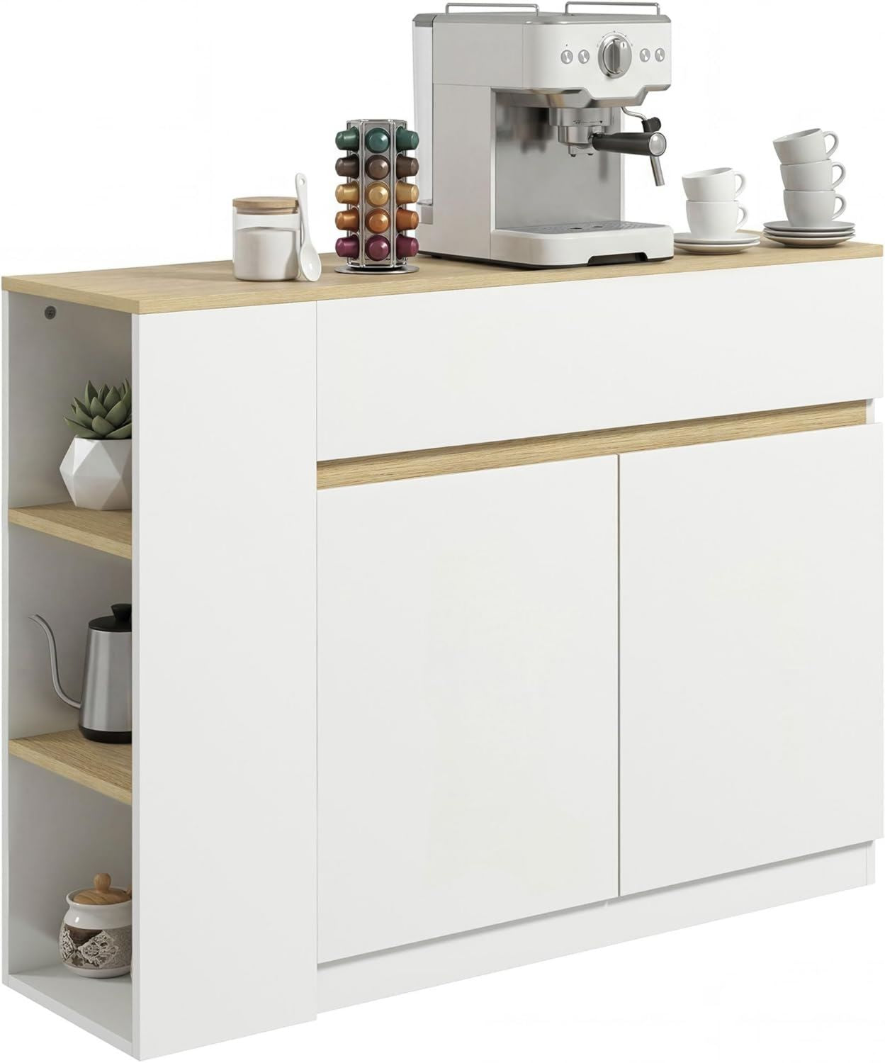Casa Giardino Armadietti a parete 2 pz Legno Ingegnerizzato Grigio Cemento