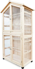HABAU 2842 trocknungs congelatore in Legno Natura B x T x H 86 x 50 x 165 cm